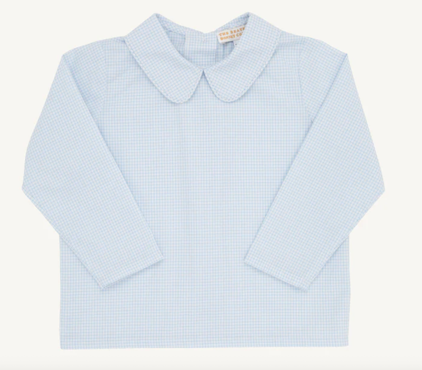 Peter Pan Collar Shirt & Onesie (Long Sleeve Woven)