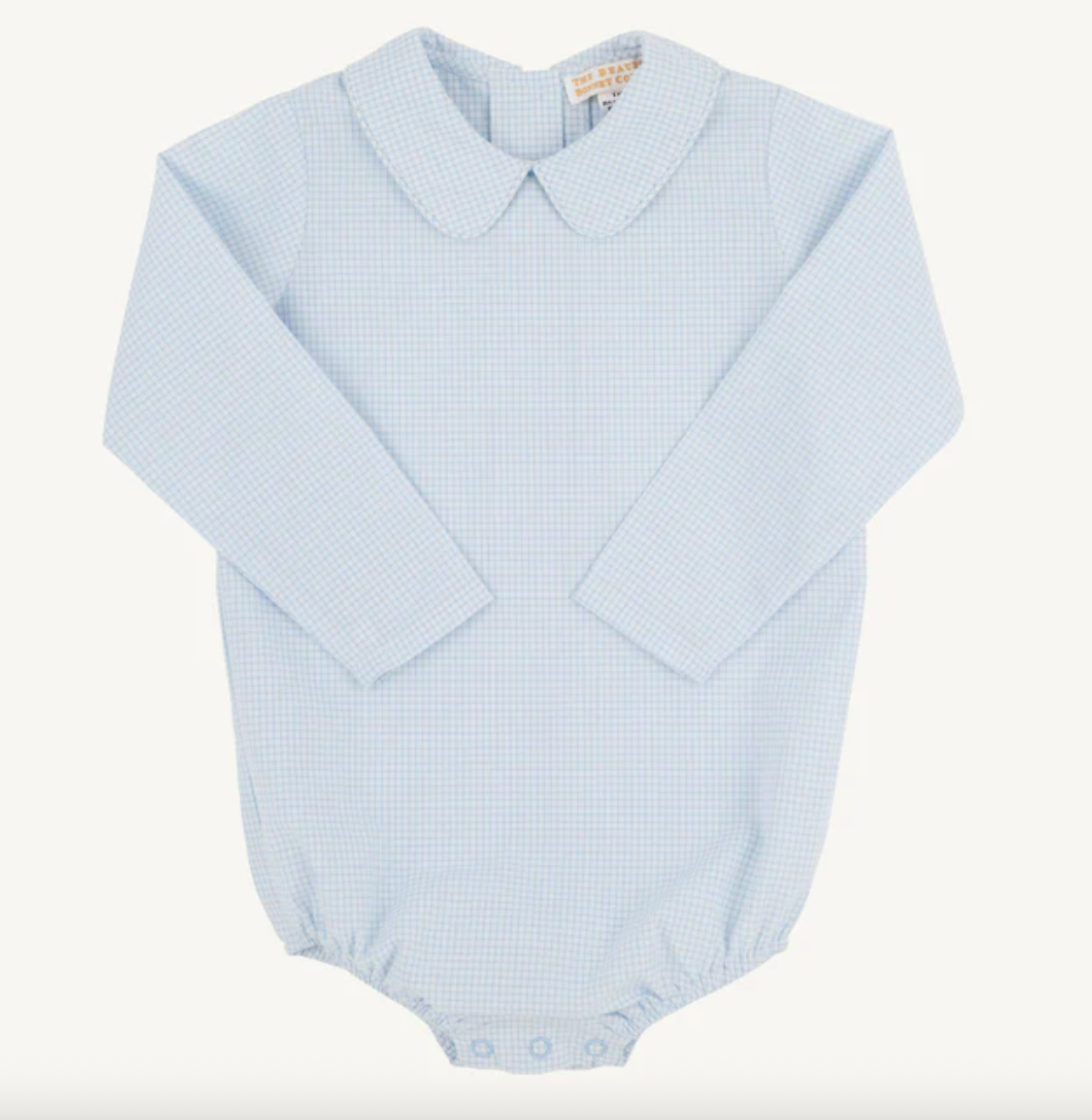 Peter Pan Collar Shirt & Onesie (Long Sleeve Woven)