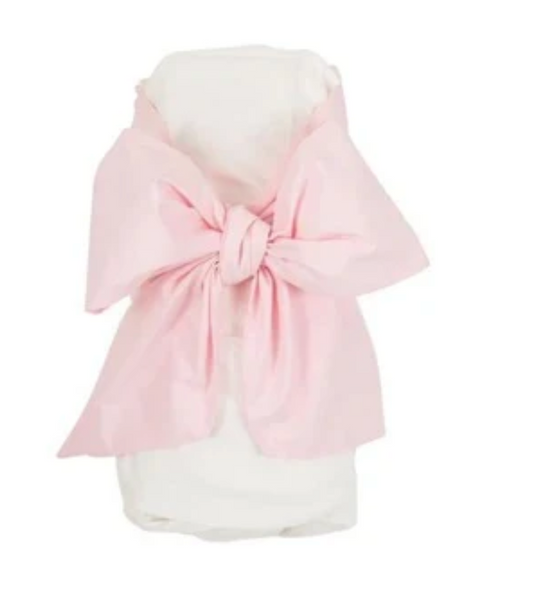 Bow Swaddle ®-  Palm Beach Pink