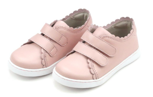 Caroline 678 Scalloped Sneaker- Pink
