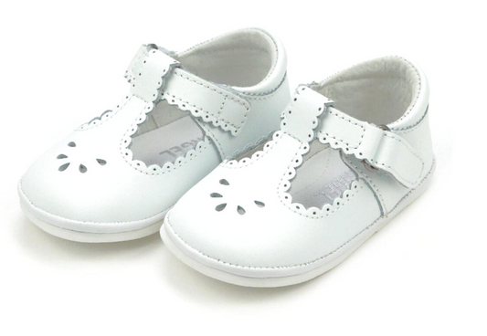 Dottie Scalloped T-Strap Mary Jane (Baby)