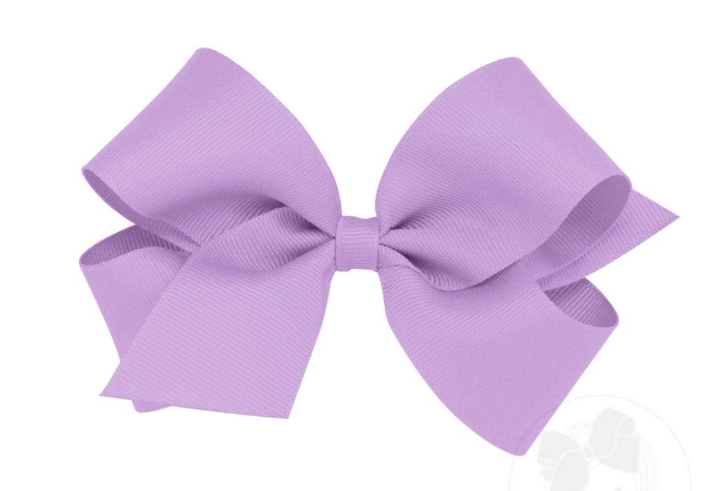 Medium Classic Grosgrain Hair Bow (Plain Wrap)