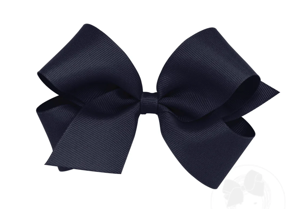 Medium Classic Grosgrain Hair Bow (Plain Wrap)