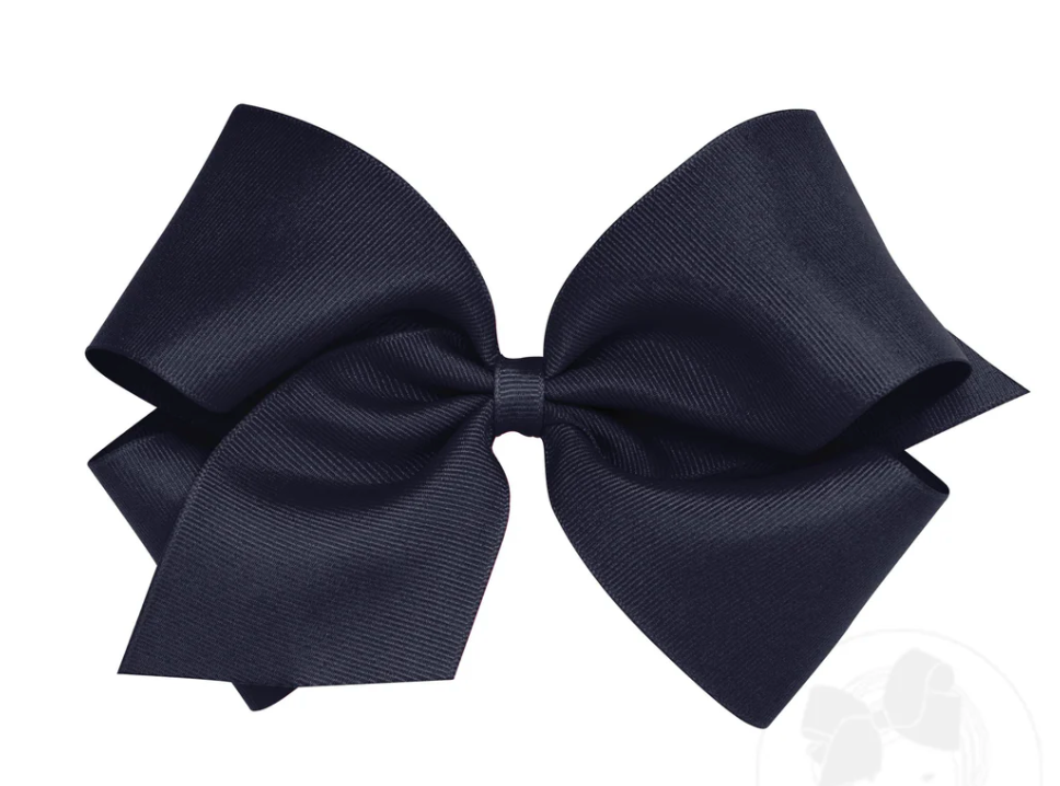 King Classic Grosgrain Hair Bow (Plain Wrap)
