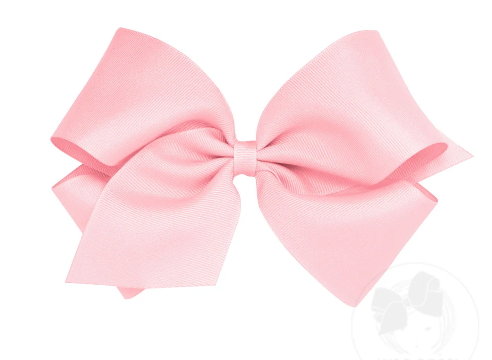 King Classic Grosgrain Hair Bow (Plain Wrap)