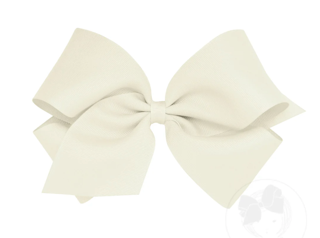 King Classic Grosgrain Hair Bow (Plain Wrap)