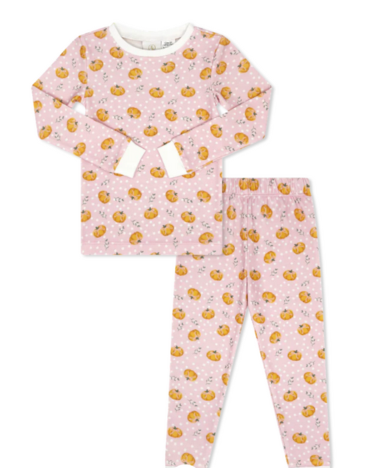 Sweet Pea PJ Set Pumpkin Patch Delight