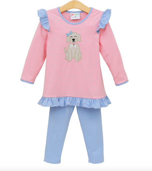 My Best Friend Flutter Pant Set