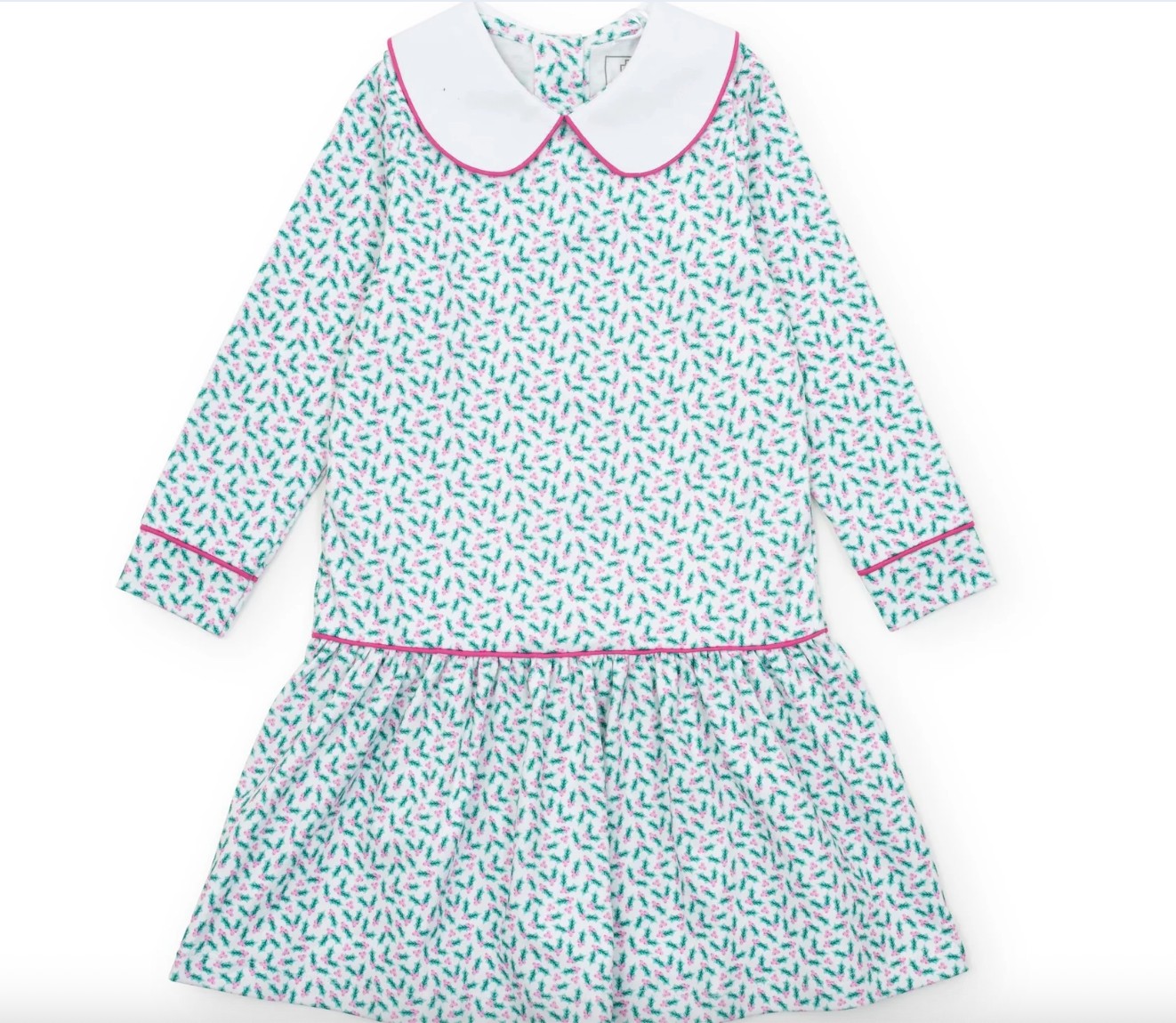 Lillian Girls' Dress - Holly Holiday