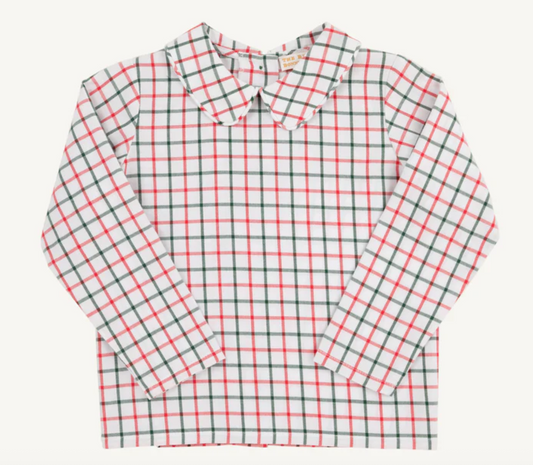Peter Pan Collar Shirt (Long Sleeve Woven)