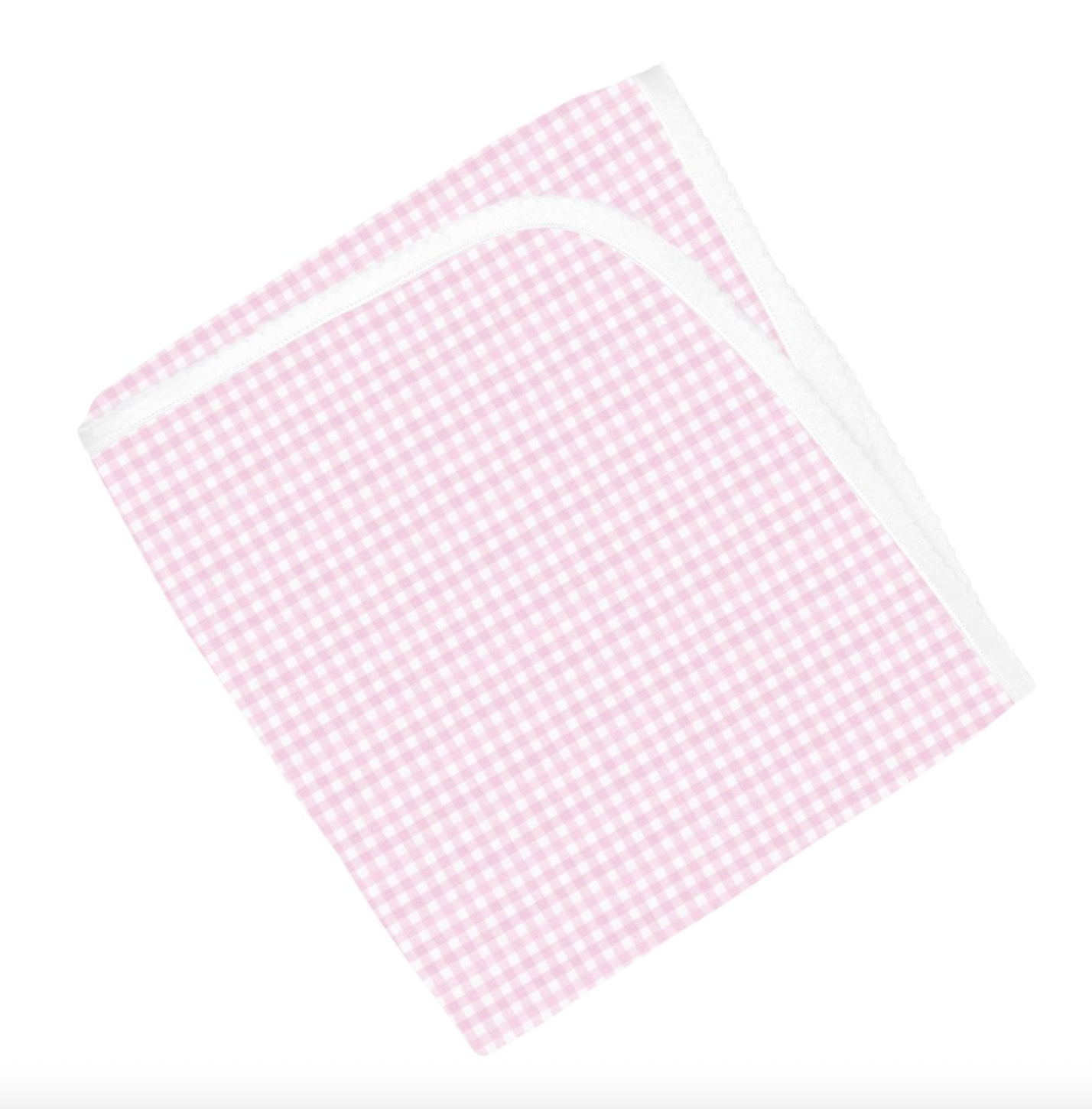 Pink Gingham Blanket