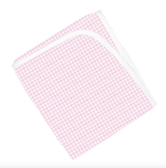 Pink Gingham Blanket