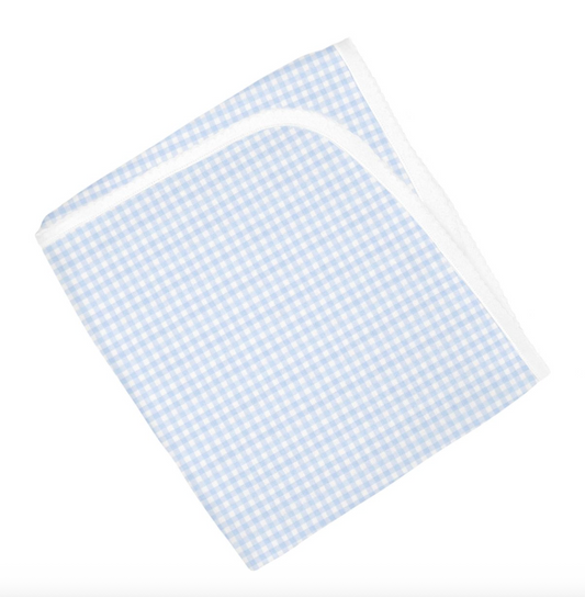 Blue Gingham Blanket