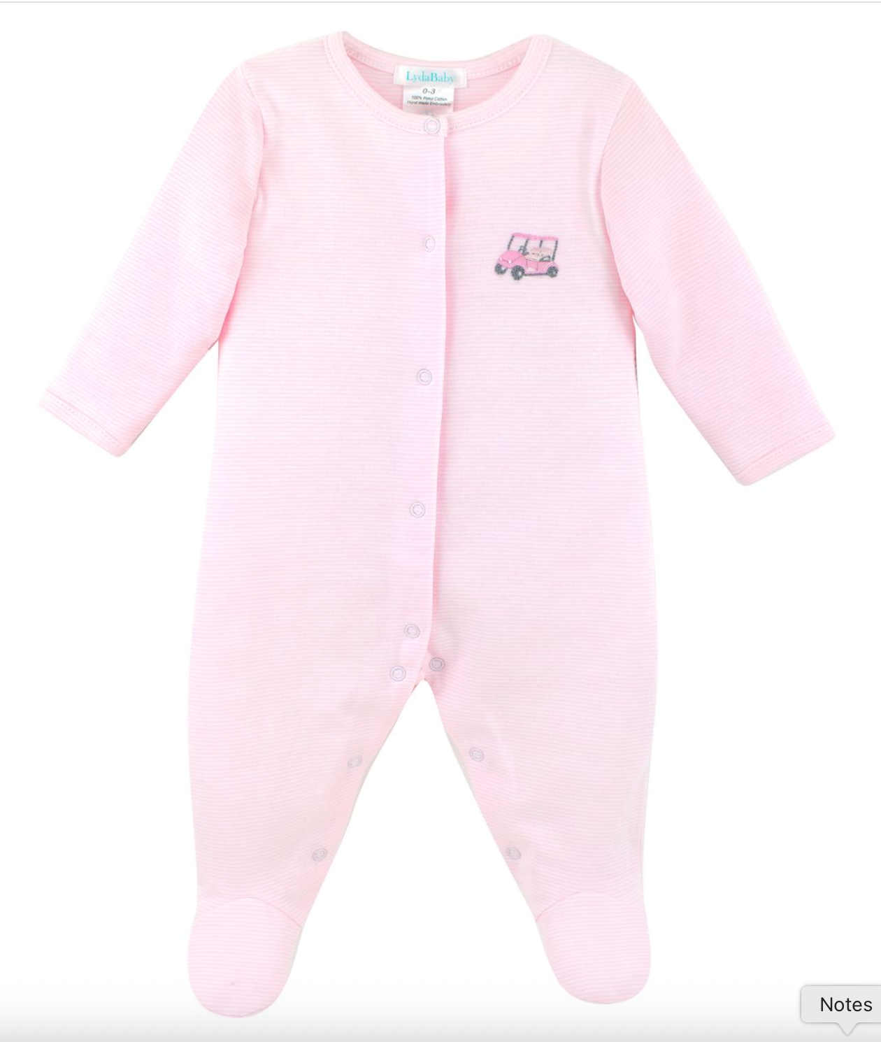 Pink Golf Footie