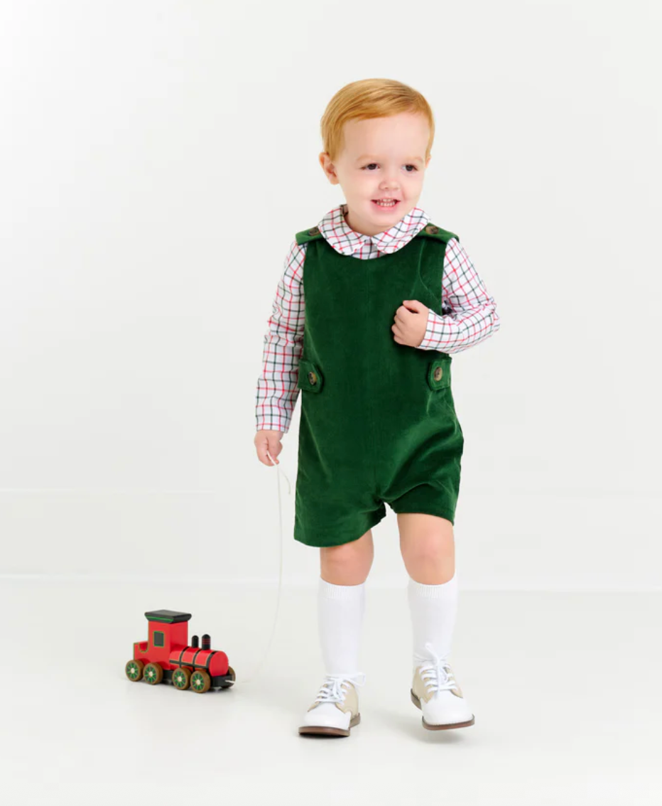 Jack Keene Jon Jon (Corduroy)Grier Green with Nantucket Navy