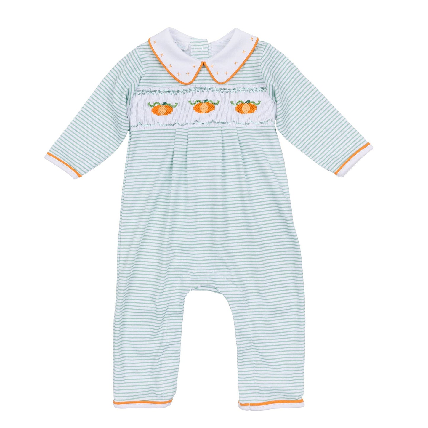 Lil' Pumpkin Classics Smocked Playsuit